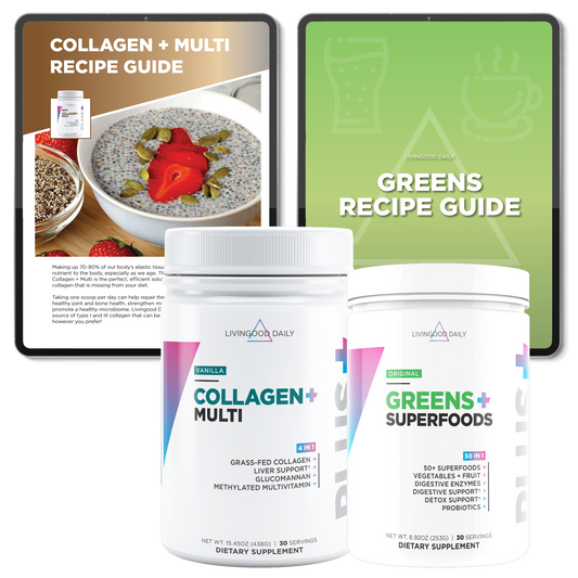 Livingood Daily Collagen and Greens Recipe Bundle