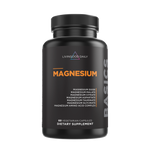 Front of dietary support supplement Magnesium with Oxide, Malate, and Amino Acid Complex plus other benefits in 60 vegetarian capsules