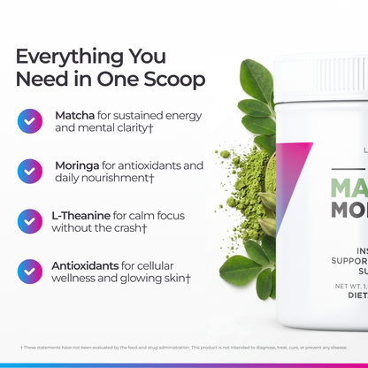 Livingood Daily Matcha + Moringa
