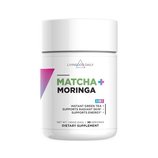 Livingood Daily Matcha + Moringa