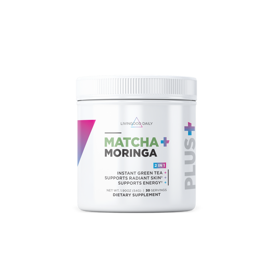 Livingood Daily Matcha + Moringa