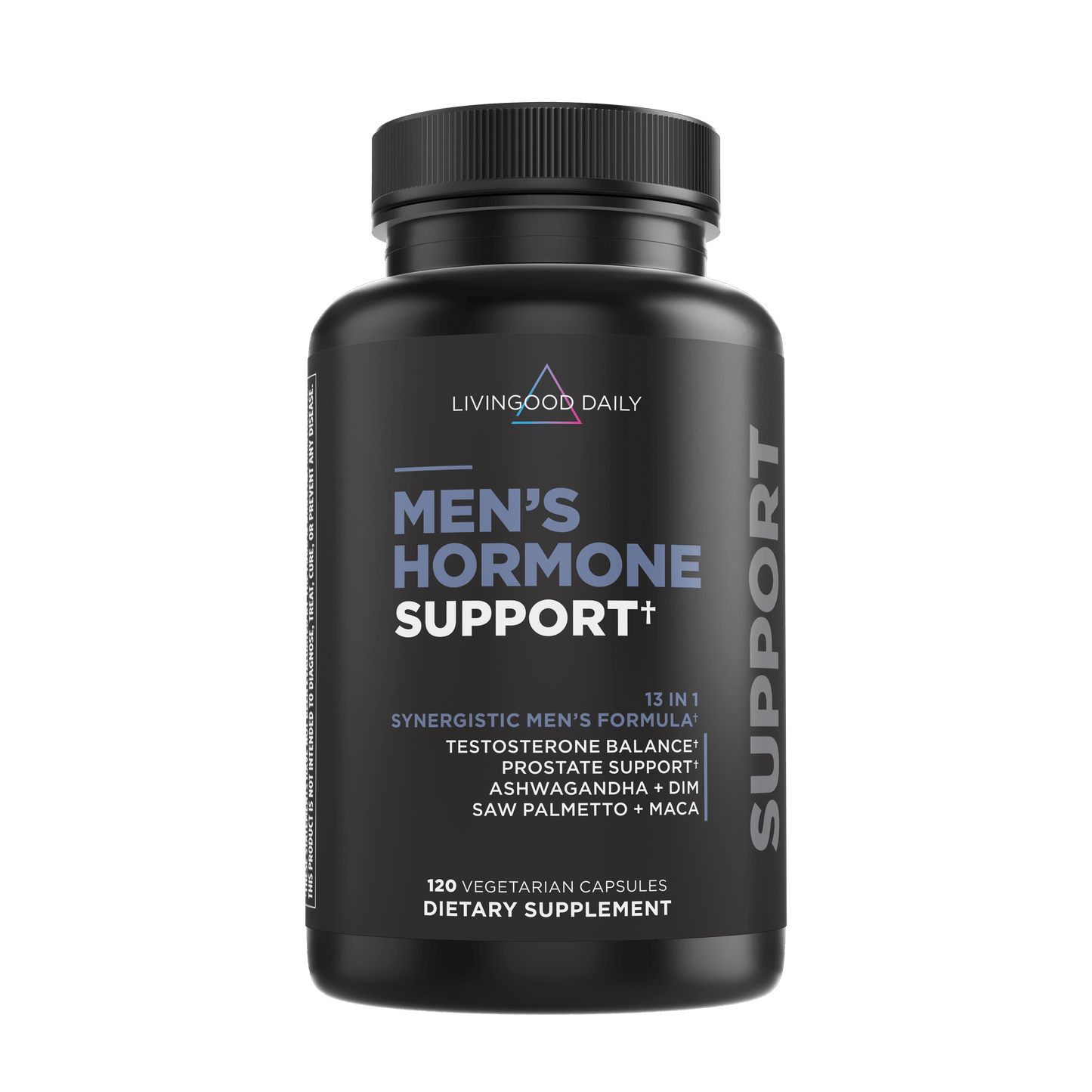 Livingood Daily Men's Hormone Support supplement bottle