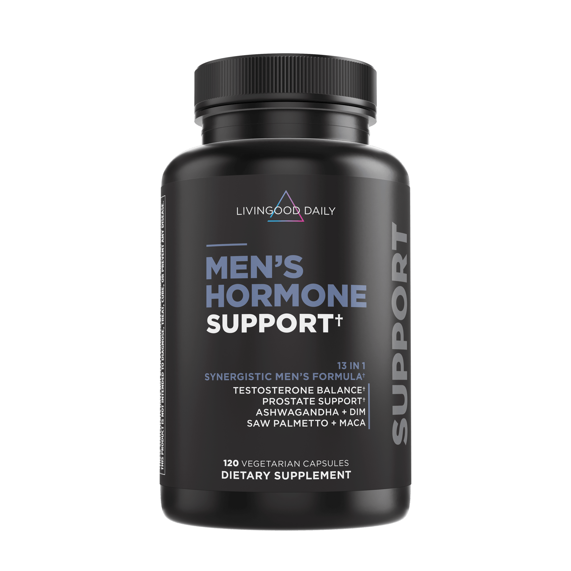 Livingood Daily Men's Hormone Support supplement bottle