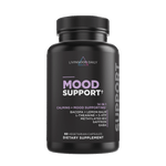 Livingood Daily Mood Support dietary supplement bottle with vegetarian capsules