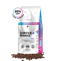 Livingood Daily Coffee + Moringa Whole Bean Medium Roast - 1 Pack