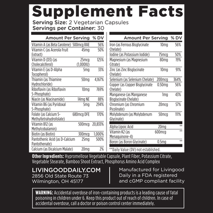 Livingood Daily Multi Vitamin