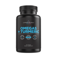 WAREHOUSE DEAL! Livingood Daily Omegas + Turmeric
