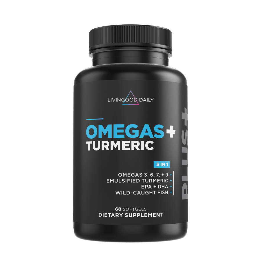 Livingood Daily Omegas + Turmeric