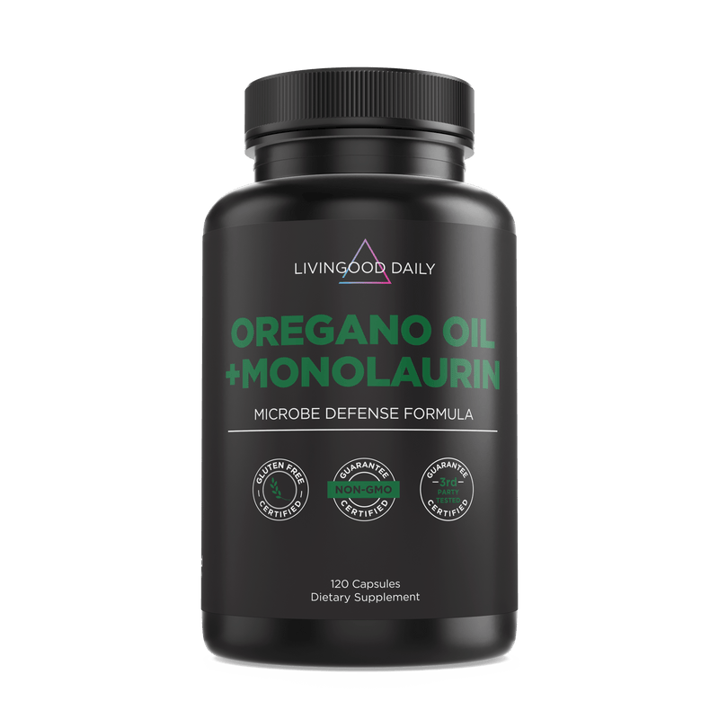 Livingood Daily Oregano Oil + Monolaurin