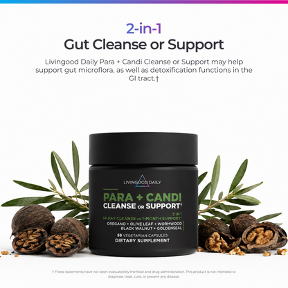 Livingood Daily Para + Candi Cleanse or Support