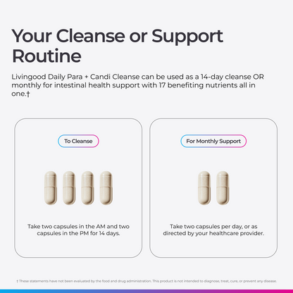 Livingood Daily Para + Candi Cleanse or Support