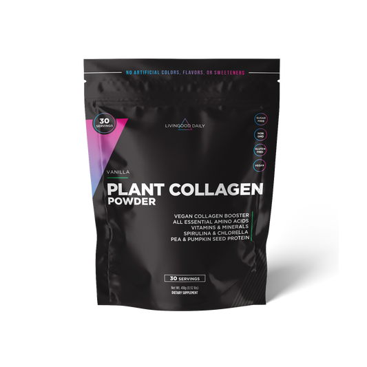 Vanilla Plant Collagen Powder Dietary Supplement Packaging