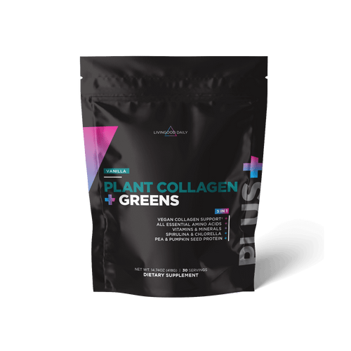 Vanilla Plant Collagen and Greens Supplement Packet