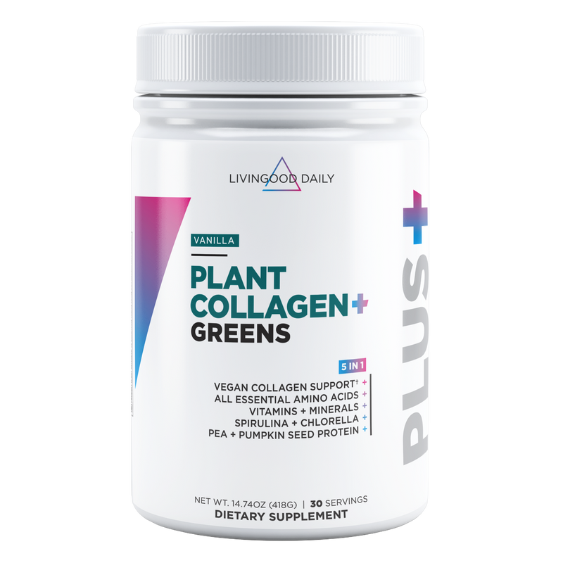 Livingood Daily Plant Collagen + Greens (Vanilla)