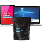 energy blueprint online course, electrolytes powder supplement, digital devices, nutritional products