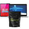 All Day Energy Blueprint, Electrolytes Powder Supplement, Digital Tablet, Laptop Display, Dietary Plan