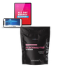 All Day Energy Blueprint e-book, smartphone, electrolytes powder packet dietary supplement