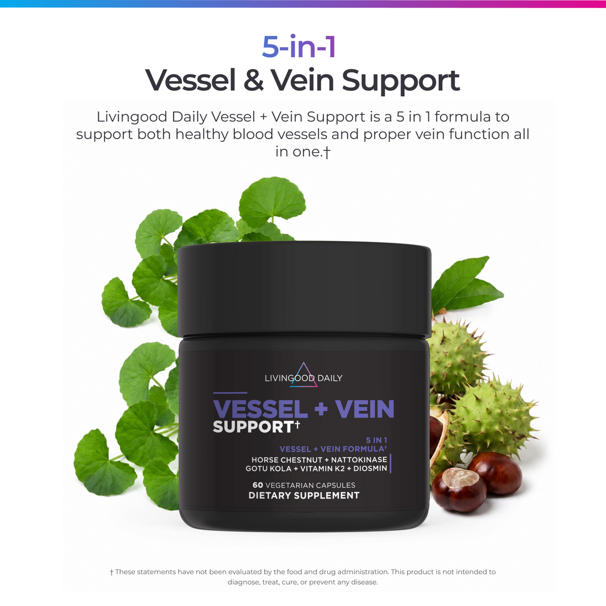 Livingood Daily Vessel + Vein Support