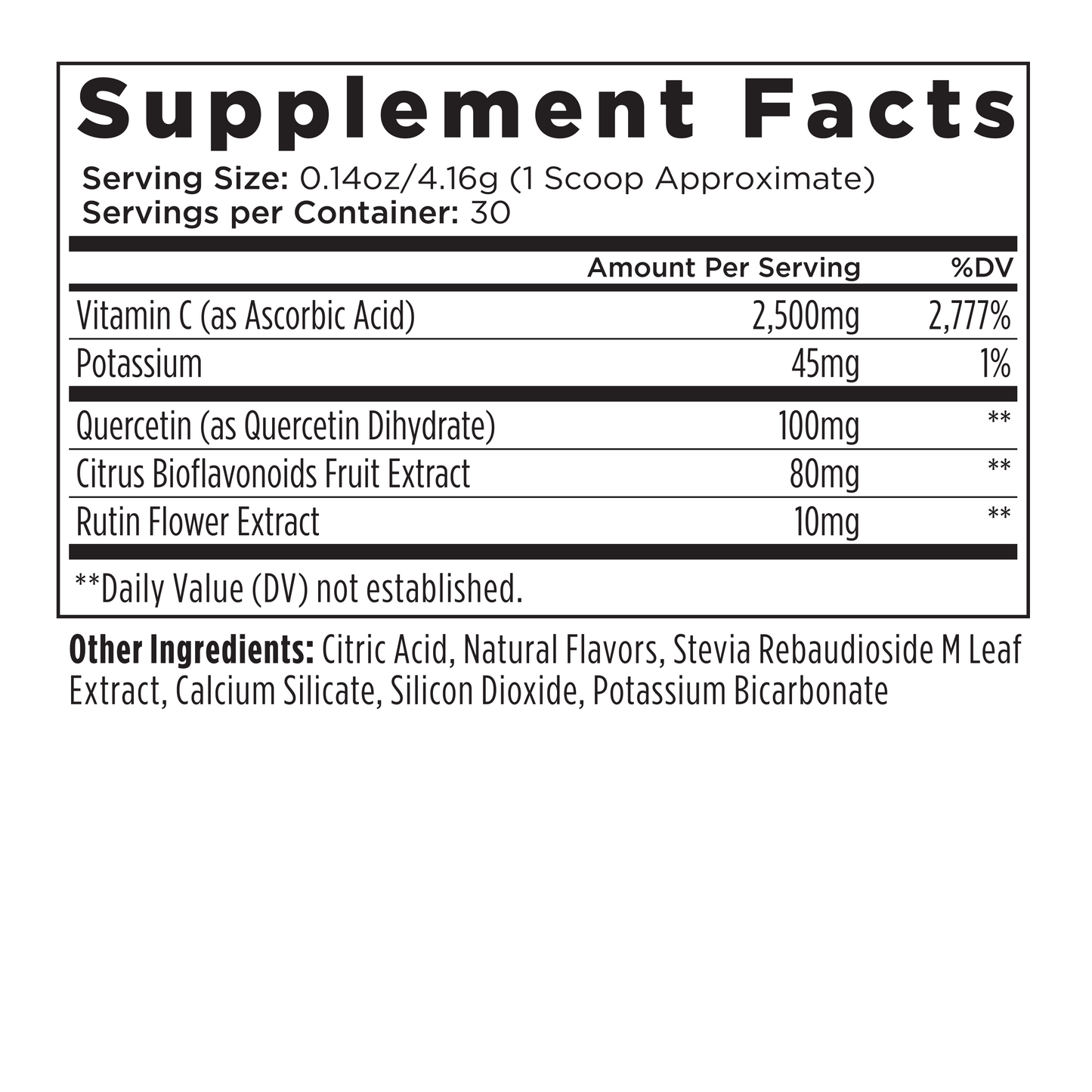 Livingood Daily Vitamin C + Quercetin