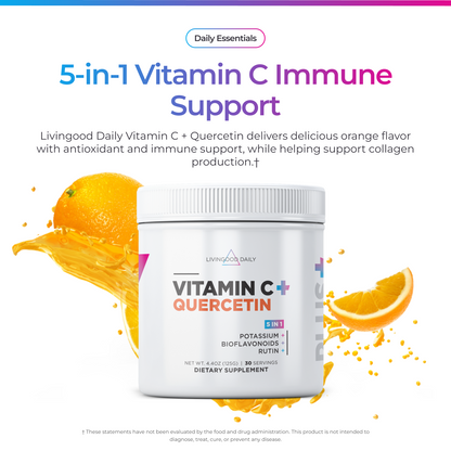 Livingood Daily Vitamin C + Quercetin