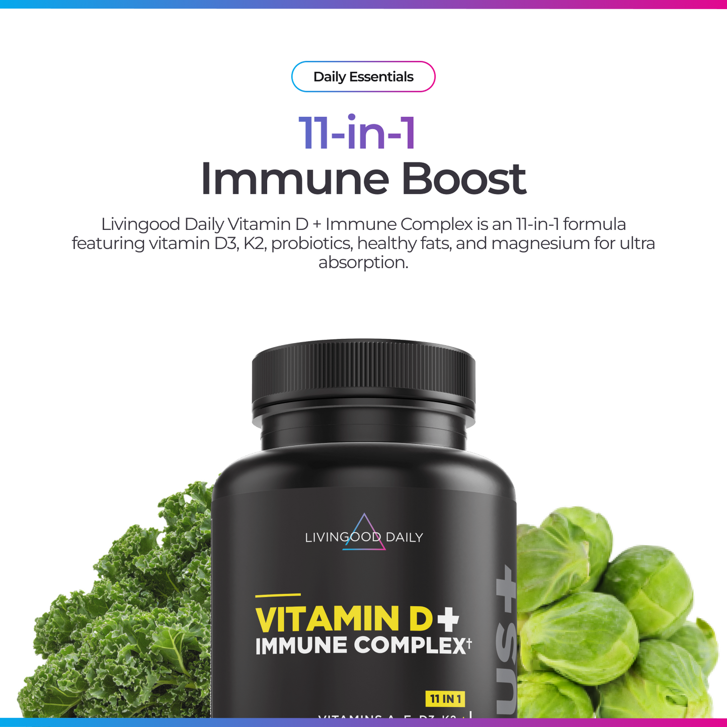 Daily Vitamin D + Immune Complex
