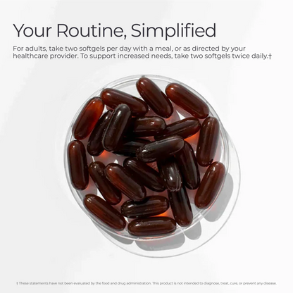 Livingood Daily Omegas + Turmeric